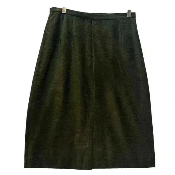 Kasper & Co ASL Vintage Green Viscose Blazer Jacket And Skirt Set Women’s Size 8 - Picture 11 of 16